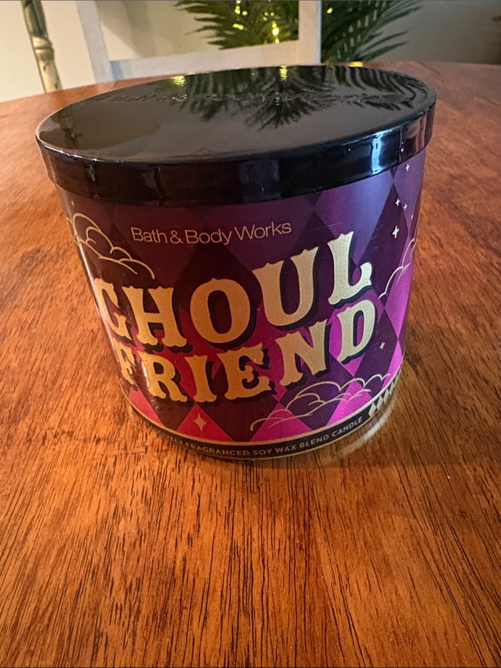 Nwt Ghoul Friend 3 Wick Candle from bath & body